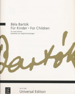 Bartók Béla: Gyermekeknek/For Children - 2 gitárra