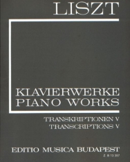 Liszt Ferenc: Transkriptionen 5. (fűzött)