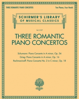 Three Romantic Piano Concertos - 2 zongorára