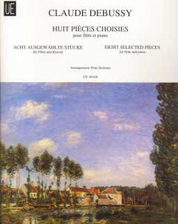 Claude Debussy: Eight Selected Pieces - fuvolára, zongorakísérettel