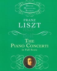 Liszt Ferenc: Piano concerto 1,2 - kispartitúra