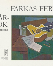 Farkas Ferenc: Gitár-dalok (ének+ zongora) - Dsida Jenő verseire