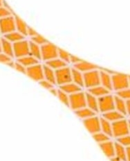 Flexilight Orange Geometric könyvjelző olvasólámpa