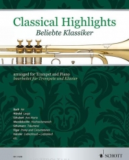 Classical Highlights for Trumpet - kedvelt művek trombitára, zongorakísérettel