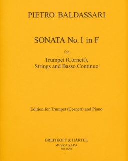 Pietro Baldassari: Sonata No. 1 - trombitára, zongorakísérettel