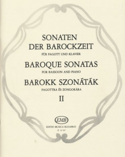Barokk szonáták fagottra zongorakísérettel  2.
