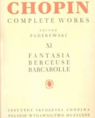 Chopin/Paderewski: Fantasia, Berceuse