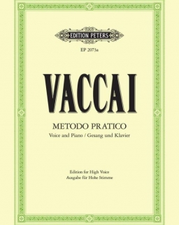 Nicola Vaccai: Metodo Practico - magas hangra