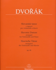 Antonin Dvorák: Slavonic Dances op. 46 (arranged for Cello and Piano)