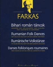 Farkas Ferenc: Bihari román táncok - hegedűre v. brácsára v. fuvolára v. klarinétra és zongorára