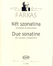 Farkas Ferenc: Két szonatina hegedűre és zongorára