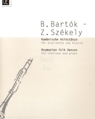 Bartók Béla: Rumänische Volktänze - klarinétra, zongorakísérettel