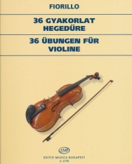 Federigo Fiorillo: 36 gyakorlat hegedűre