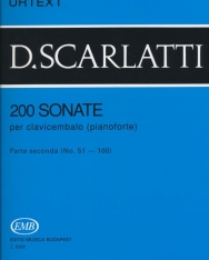 Domenico Scarlatti: 200 Szonáta 2. (51-100)