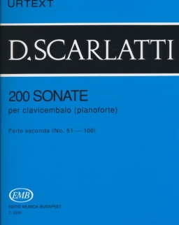 Domenico Scarlatti: 200 Szonáta 2. (51-100)