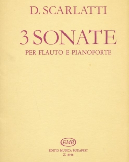 Domenico Scarlatti: 3 Sonate fuvolára
