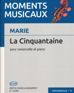 Gabriel Marie: La Cinquantaine - csellóra, zongorakísérettel