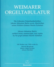 Weimarer Orgeltabulatur - Reinken, Buxtehude, Pachelbel művek orgonára