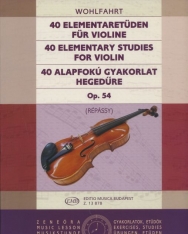 Franz Wohlfahrt: 40 alapfokú gyakorlat hegedűre