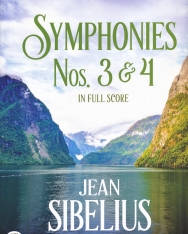 Jean Sibelius: Symphony 3,4 - partitúra