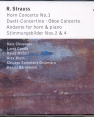 Richard Strauss: Concerto for Horn op. 11, Concerto for Oboe AV 144, Duett-concertino AV 147