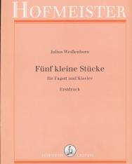 Julius Weissenborn: Fünf Kleine Stücke - fagottra, zongorakísérettel