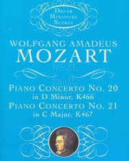 Wolfgang Amadeus Mozart: Piano concerto K. 466,467 - kispartitúra