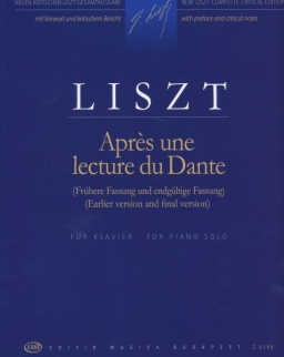Liszt Ferenc: Aprés une lecture du Dante (Dante-szonáta)