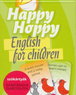 Happy Hoppy Szókártya - Tulajdonságok és Kapcsolatok