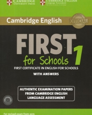 Cambridge English First for Schools With Answer and with Audio CDs (2) - For revised exam from 2015