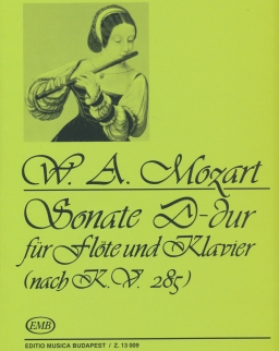 Wolfgang Amadeus Mozart: Sonate D-dúr K.285 - fuvolára, zongorakísérettel