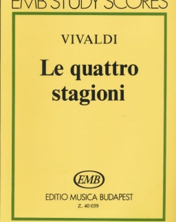 Antonio Vivaldi: Quattro stagioni - kispartitúra