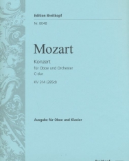 Wolfgang Amadeus Mozart: Concerto for Oboe K.314 (oboa+zg.)