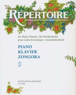 Répertoire zongorára 3.