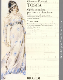 Giacomo Puccini: Tosca - zongorakivonat (olasz, angol)