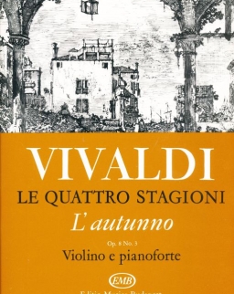 Antonio Vivaldi: Quattro stagioni 3. (L'autumno) hegedűre