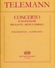 Georg Philipp Telemann: Concerto (E-dúr) fuvolára