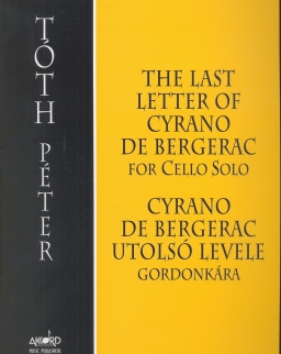 Tóth Péter: Cyrano de Bergerrac utolsó levele - csellóra