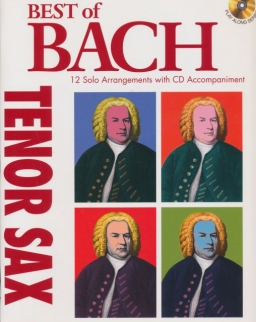 Johann Sebastian Bach: Best of - tenor szaxonfonra, CD melléklettel