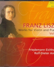 Liszt Ferenc: Works for Violin and Piano Vol 2.