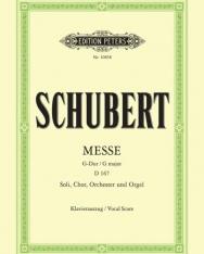 Franz Schubert: Messe G-dúr - zongorakivonat
