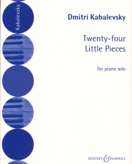 Dmitri Kabalevsky: 24 Little Pieces for Piano