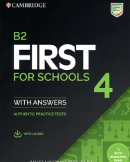 Cambridge English First for Schools 4 Student's Book with Answers with Audio & Resource Bank