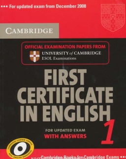 Cambridge First Certificate in English 1 Official Examination Past Papers Student's Book with Answers for Updated Exam 2008 (Practice Tests)