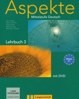 Aspekte 3 Lehrbuch mit DVD - Mittelstufe Deutsch Niveau C1