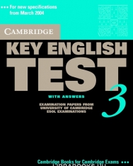 Cambridge Key English Test 3 Official Examination Past Papers 2nd Edition Student's Book with Answers and Audio CD Self-Study Pack