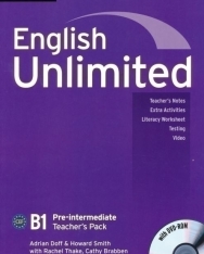 English Unlimited B1 Pre-Intermediate Teacher's Book Pack with DVD-ROM