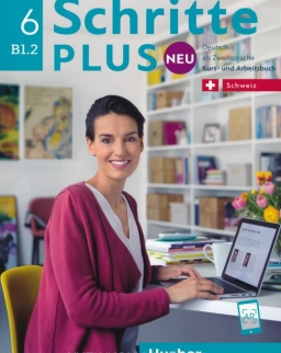 Schritte plus Neu 6: B1.2 Schweiz Kursbuch + Arbeitsbuch mit Audio-CD zum Arbeitsbuch
