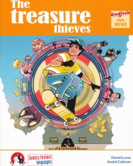 Malamute Comics: The treasure thieves A1/A2 Comics to Learn Languages