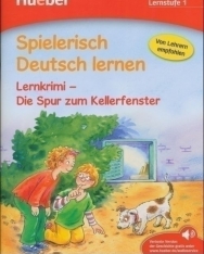 Spielerisch Deutsch Lernen  - Lernkrimi: Die Spur zum Kellerfenster Buch mit MP3 Download Lernstufe 1